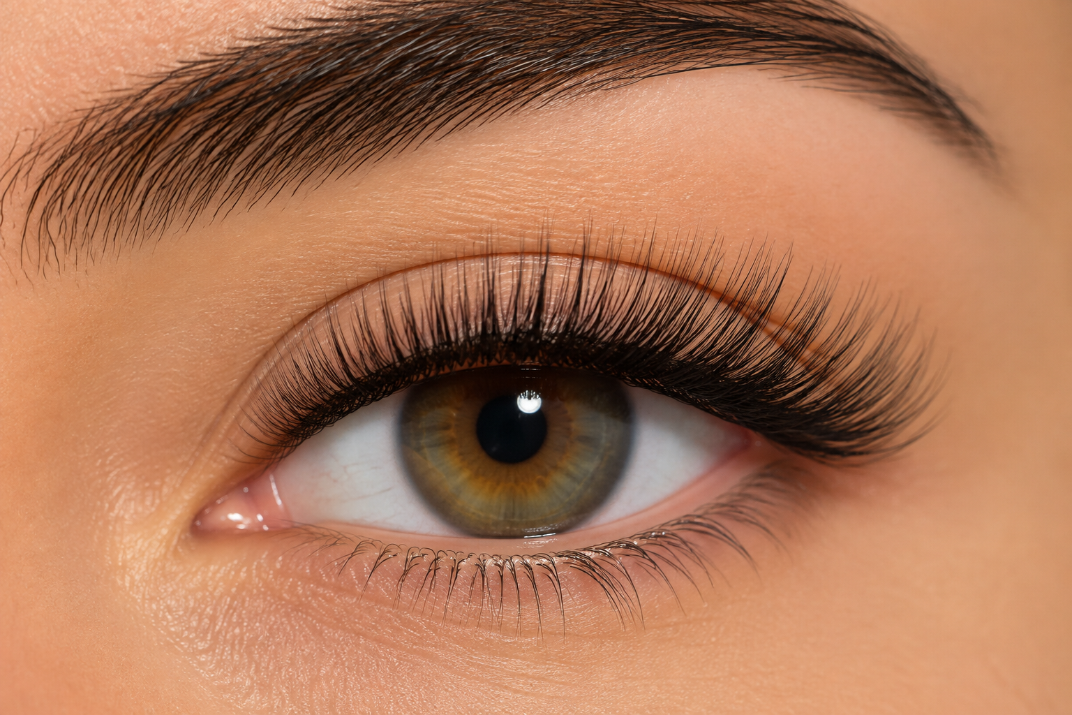 Brazilian Volume eyelash style